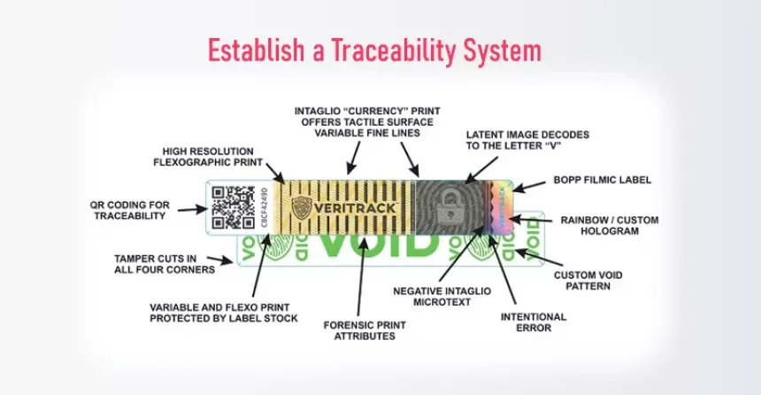 Establish a Traceability System