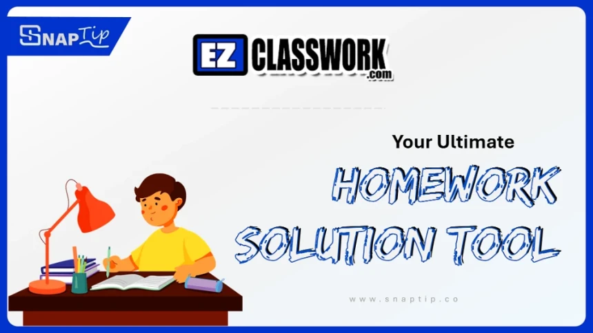 Ez Classwork (@EzClasswork): Your Homework Solution Tool